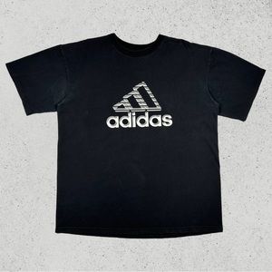 Y2K 2000s Adidas Logo T Shirt